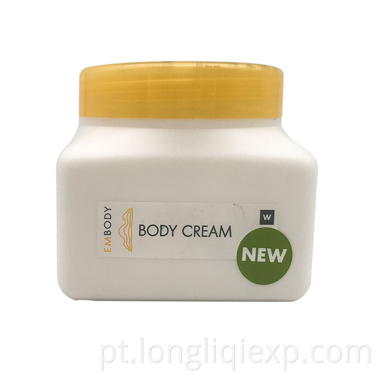 Creme de loção branqueadora corporal de 400ml natural